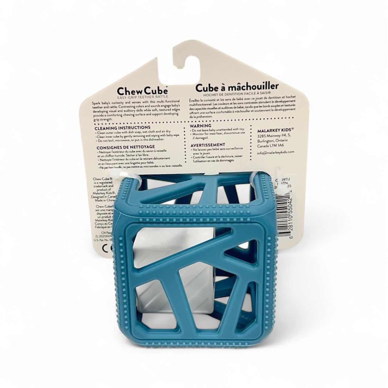 Chew Cube - Turquoise Chew Cube Malarkey Kids