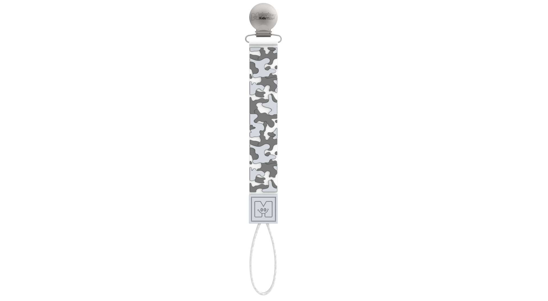 TEETHER TETHER - GREY CAMO Teether Tether Malarkey Kids CA