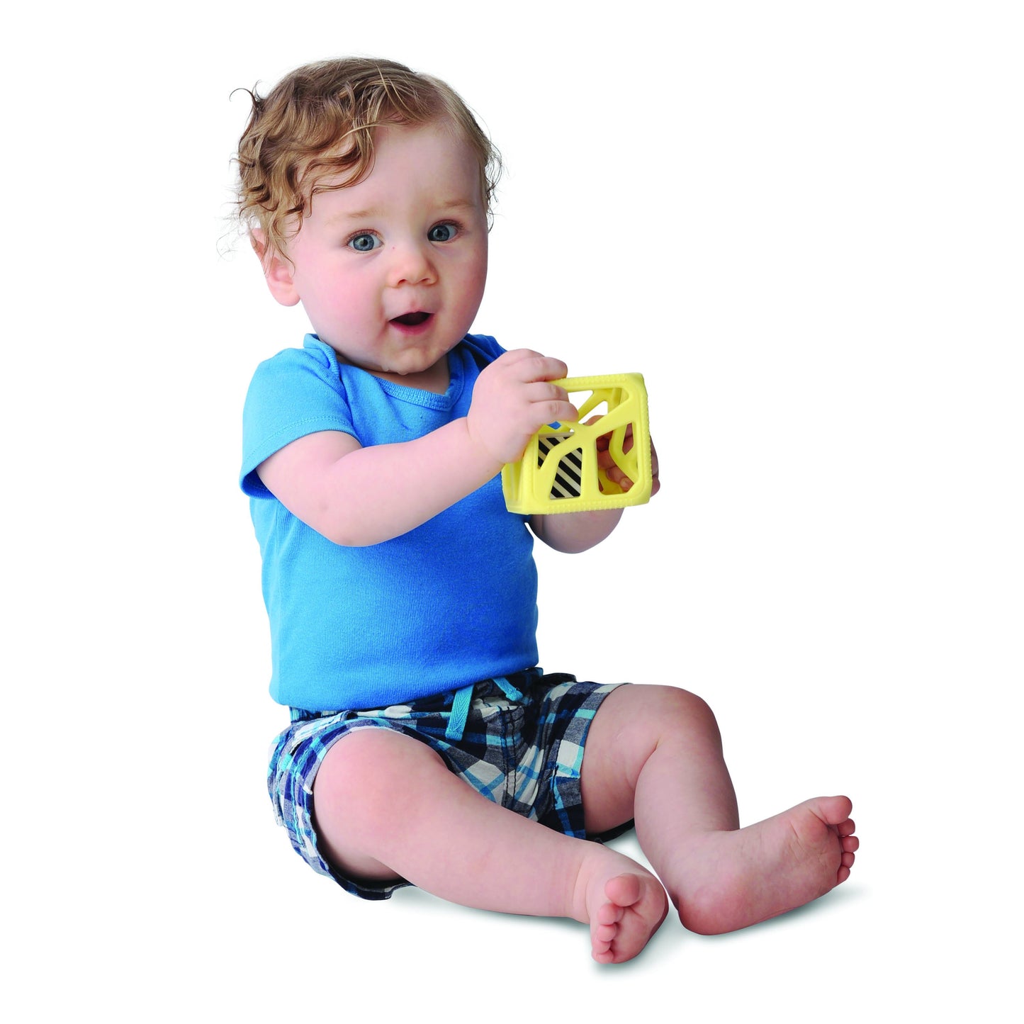 Chew Cube - Yellow Chew Cube Malarkey Kids