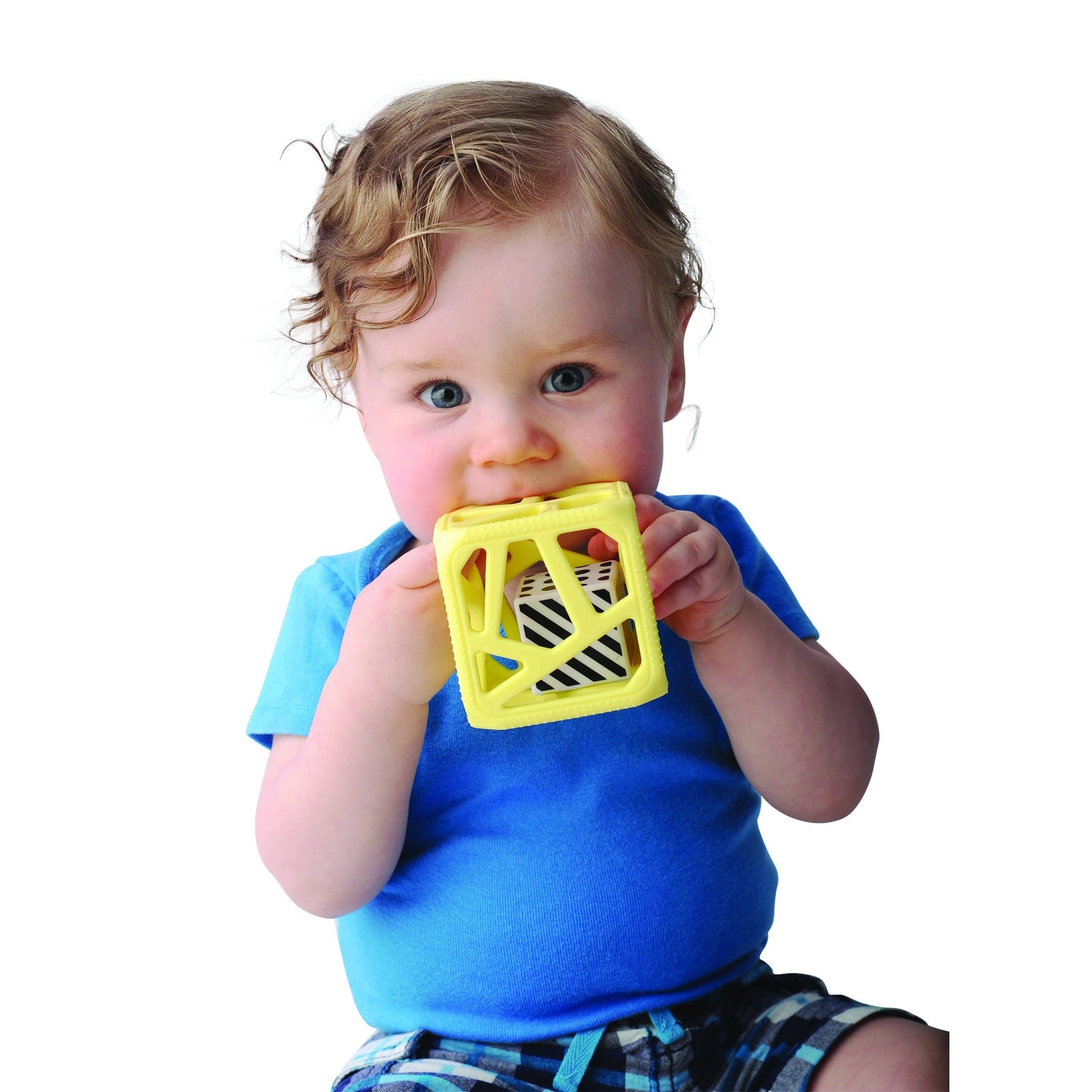 Chew Cube - Yellow Chew Cube Malarkey Kids