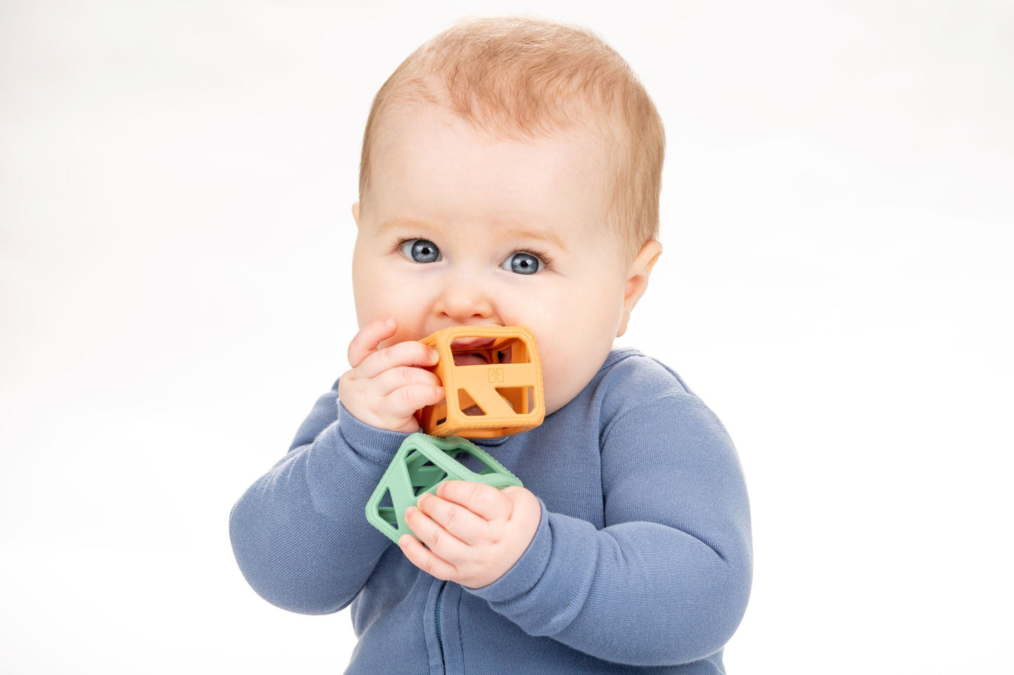 Stack N Chew - Mini Cubes - Earthy Pacifiers & Teethers Malarkey Kids CA