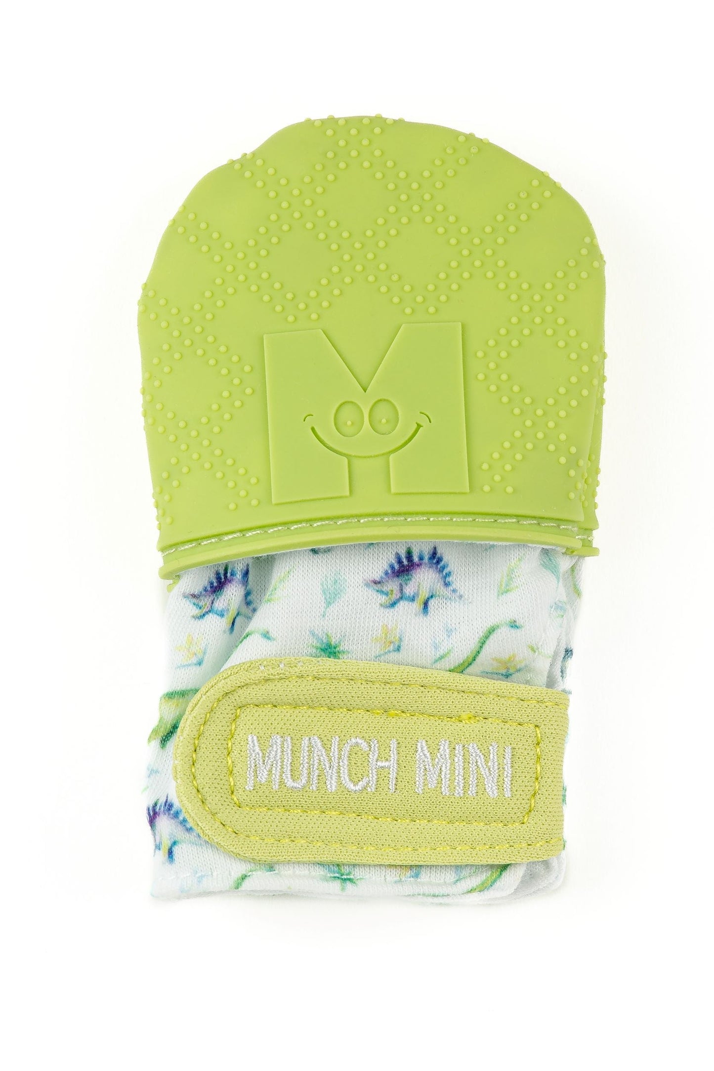 Munch Mini - Teething and anti-scratch Mitts - Dino Pacifiers & Teethers Malarkey Kids CA