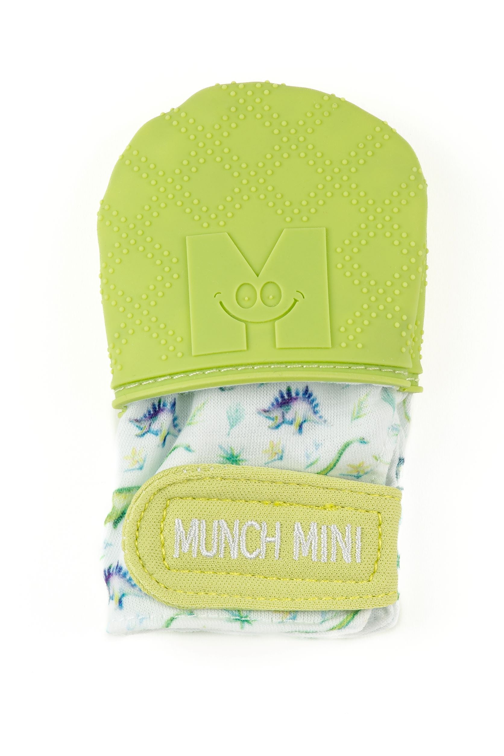 Munch Mini - Teething and anti-scratch Mitts - Dino Pacifiers & Teethers Malarkey Kids CA