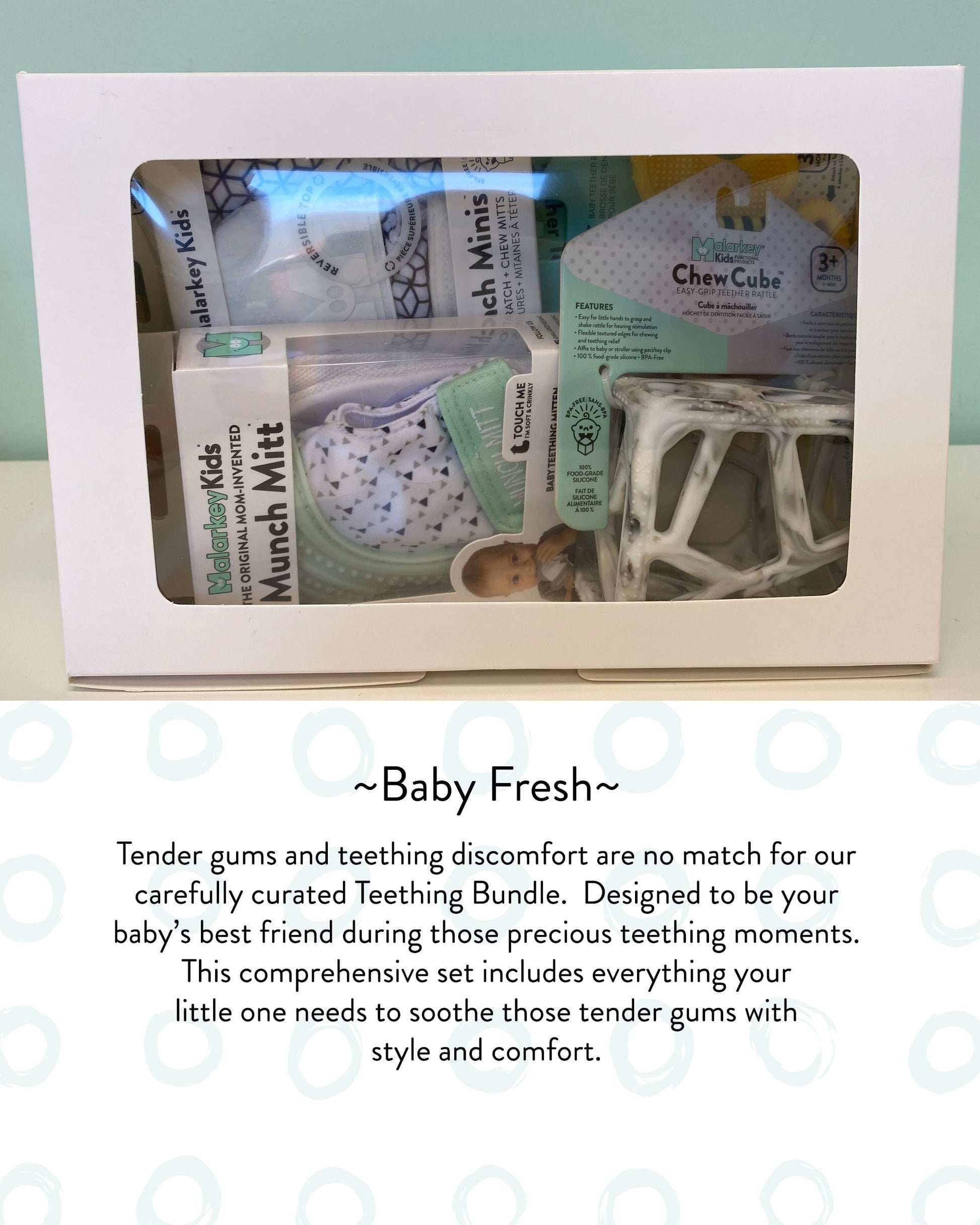 Teething Bundle Gift Pack - Baby Fresh Baby & Toddler Malarkey Kids CA 
