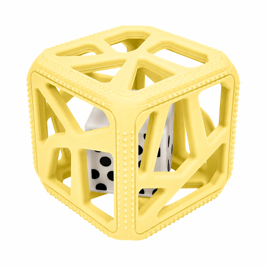 Chew Cube - Yellow Chew Cube Malarkey Kids 