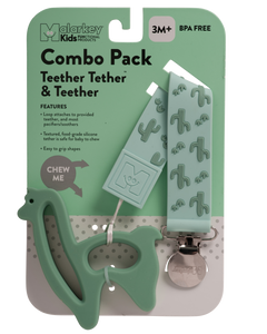TEETHER TETHER & TEETHER - Cactus & Llama Teether Tether & Teether Malarkey Kids CA 
