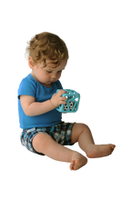 Chew Cube - Blue Chew Cube Malarkey Kids 