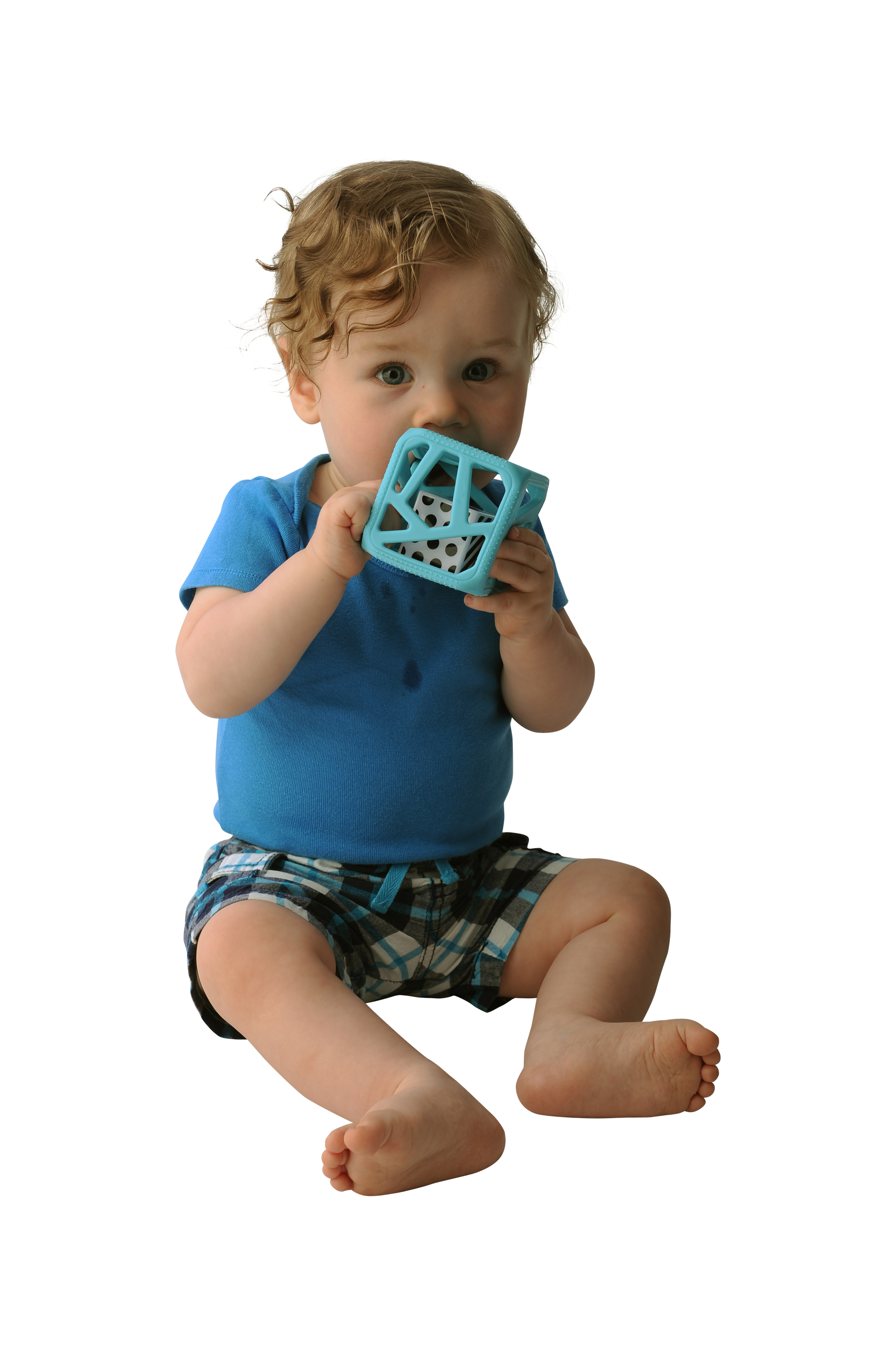 Chew Cube - Blue Chew Cube Malarkey Kids 