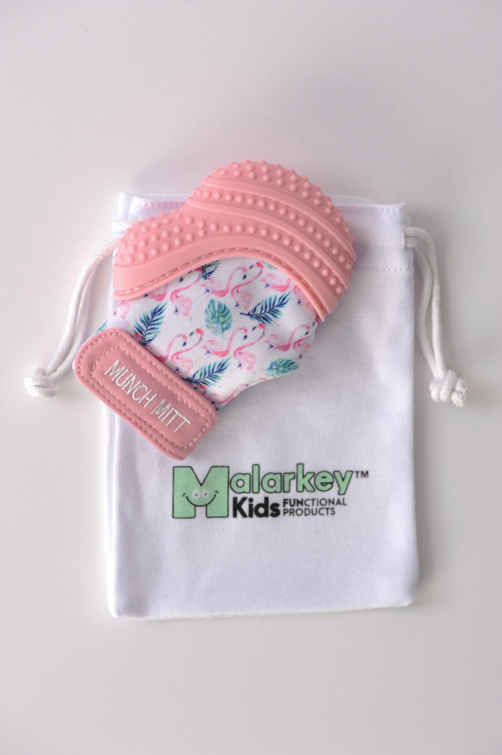 MUNCH MITT - FLAMINGO Munch Mitt Malarkey Kids CA 