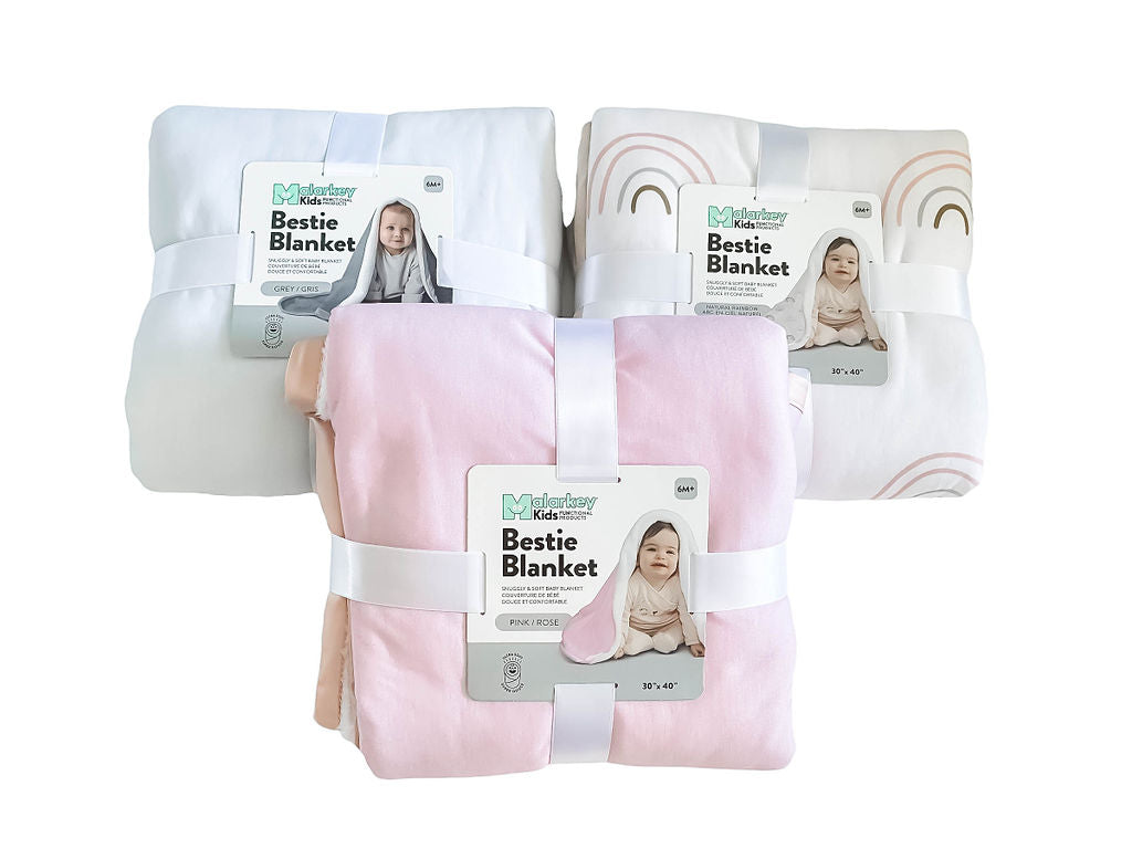 Bestie Blanket - Grey Malarkey Kids CA 