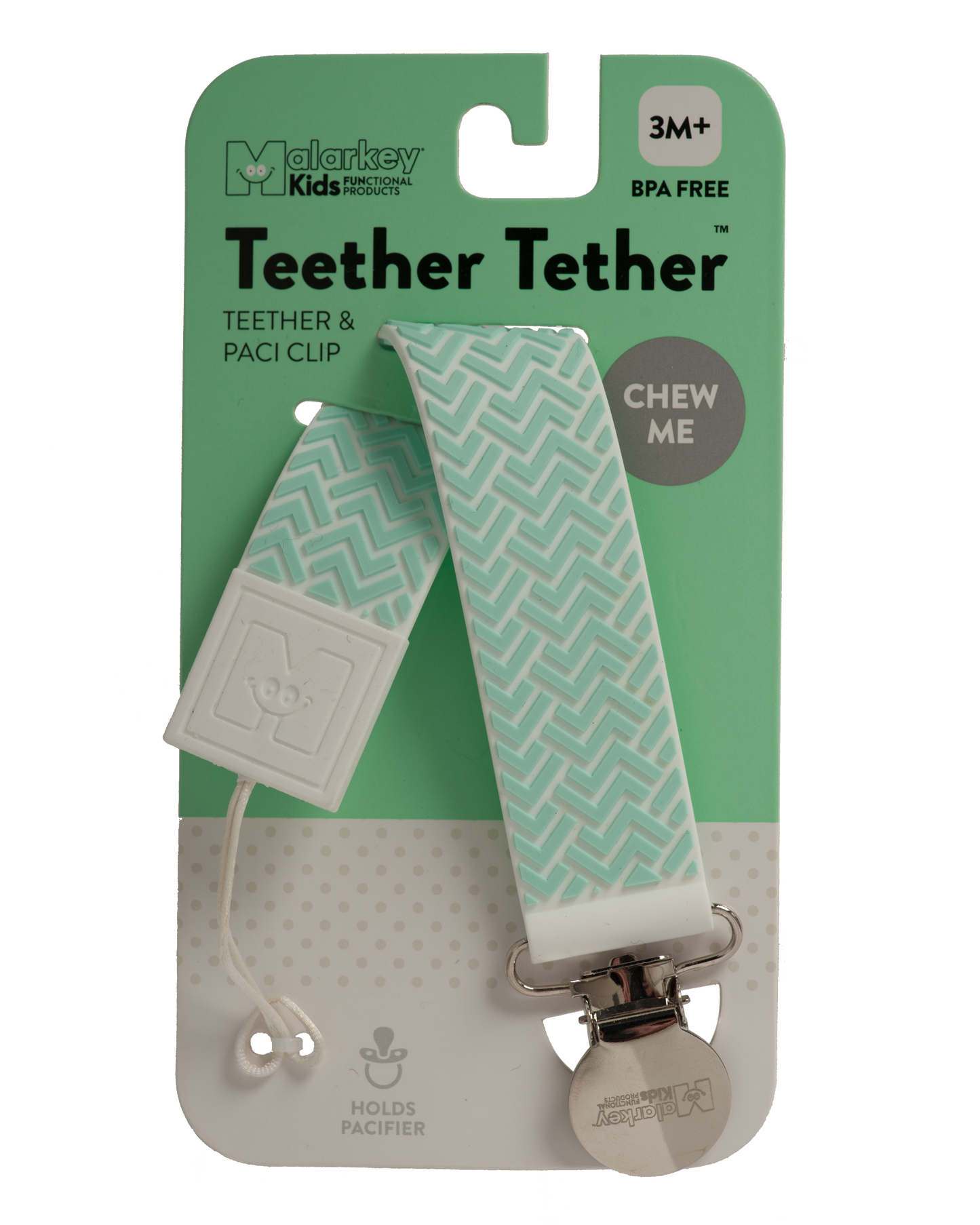TEETHER TETHER - ZIGZAG Teether Tether Malarkey Kids CA 