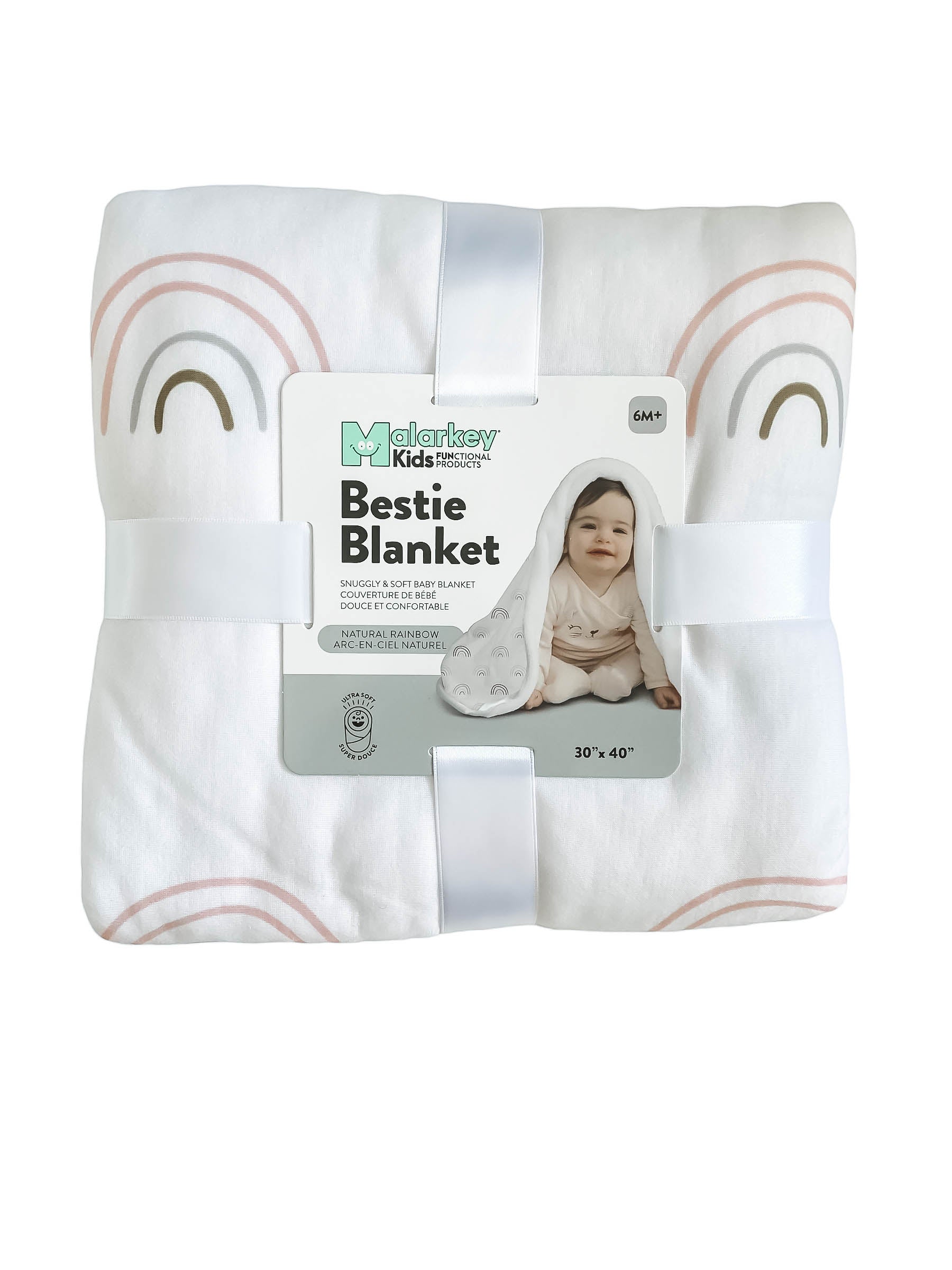 Bestie Blanket - Rainbow Malarkey Kids CA 