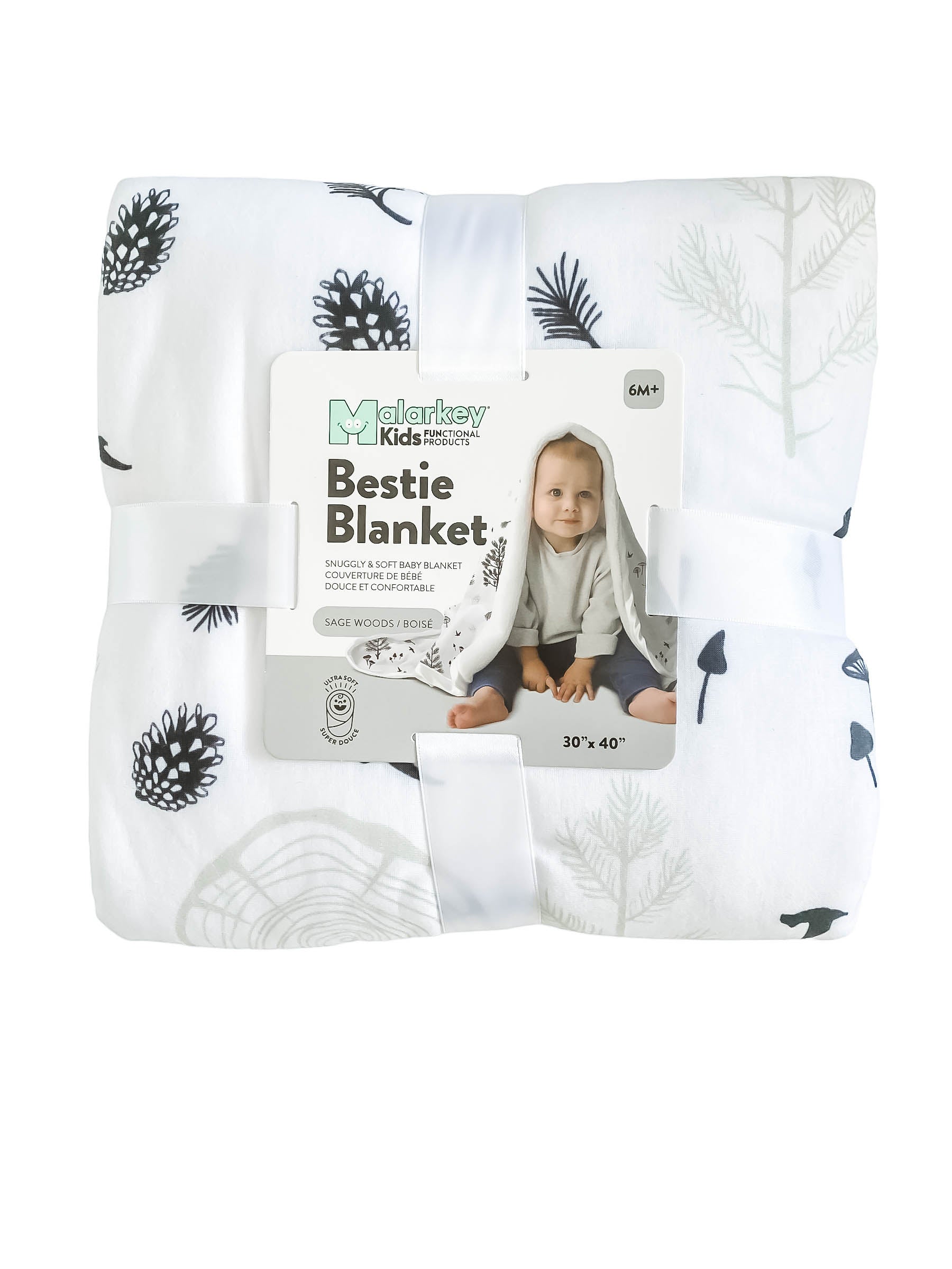 Bestie Blanket - Sage Woods Malarkey Kids CA 