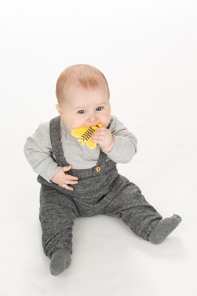 BEE BRUSH - Baby Teether Brush Teether Toothbrush Malarkey Kids CA 