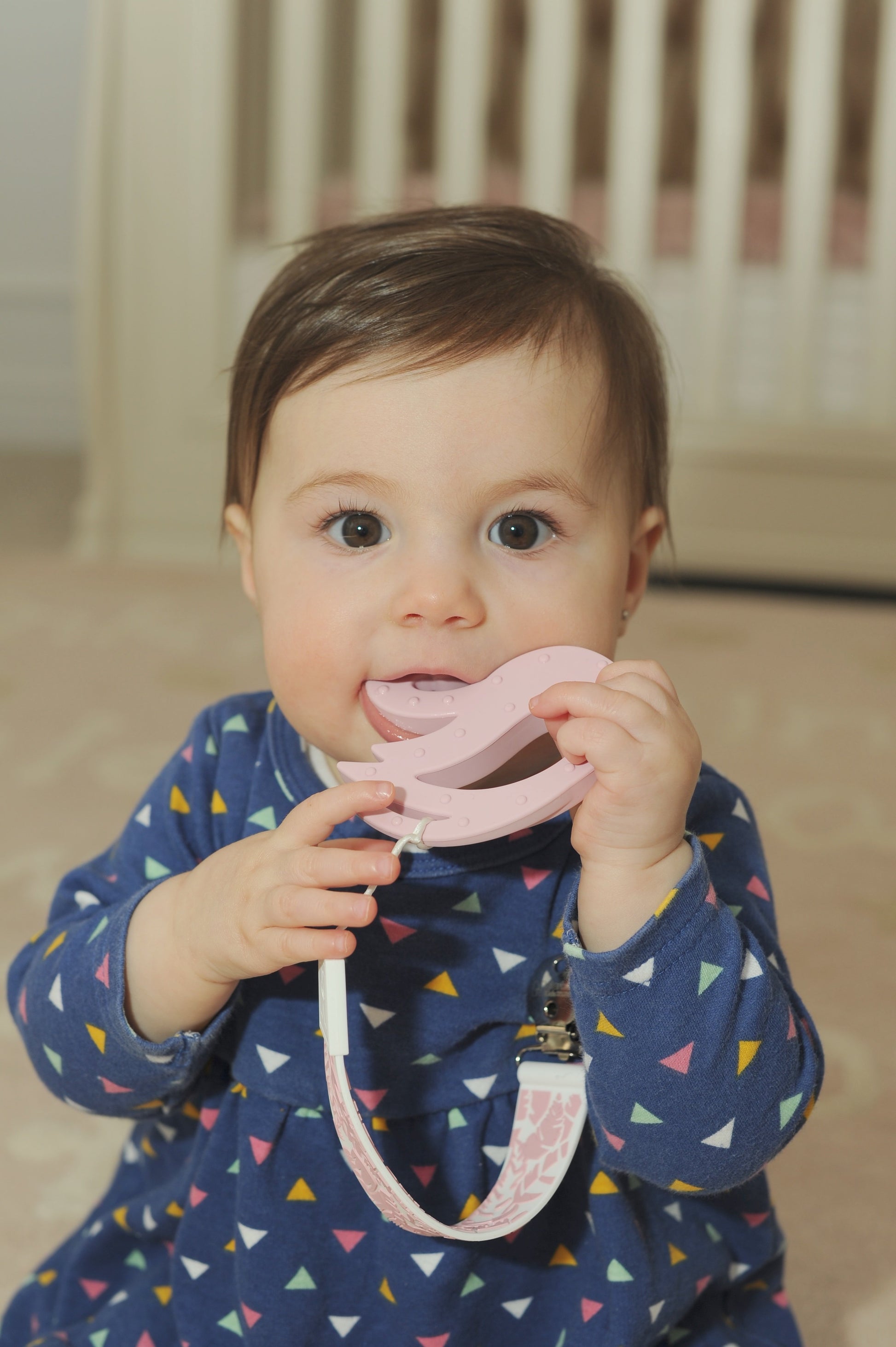 TEETHER TETHER & TEETHER - Feather & Swan Teether Tether & Teether Malarkey Kids CA 