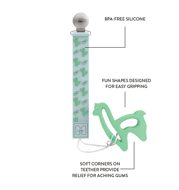 TEETHER TETHER TEETHER - Feather & Swan Teether Tether & Teether Malarkey Kids CA 