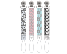 TEETHER TETHER - BLACK AND WHITE CHEVRON Teether Tether Malarkey Kids CA 