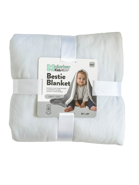 Bestie Blanket - Grey Malarkey Kids CA 