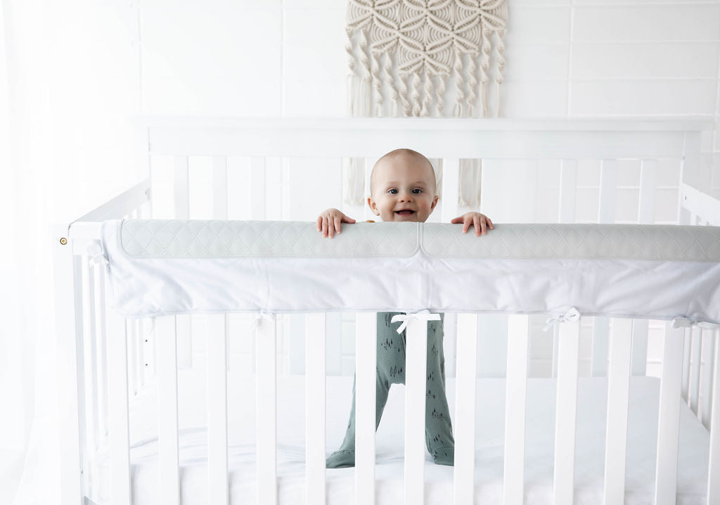 Crib Chomper - Grey Baby & Toddler Malarkey Kids CA 