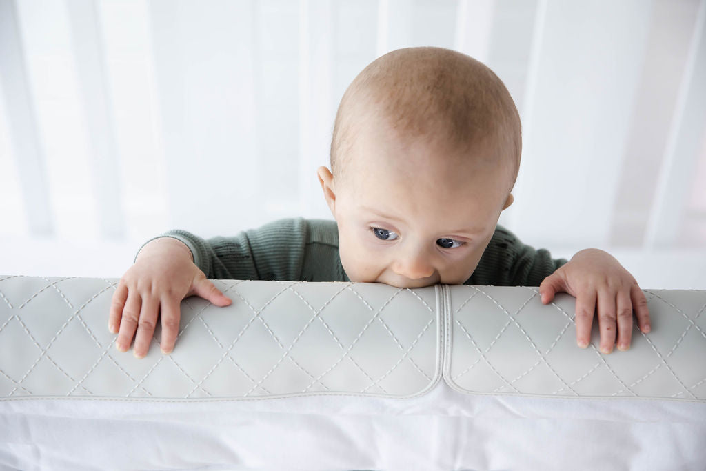 Crib Chomper - Grey Baby & Toddler Malarkey Kids CA 