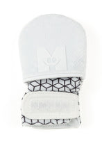 Munch Minis - Anti-scratch and Chew Mitts - Black & White Geo Pacifiers & Teethers Malarkey Kids CA 