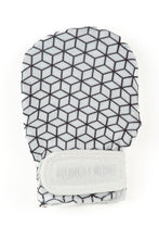 Munch Minis - Anti-scratch and Chew Mitts - Black & White Geo Pacifiers & Teethers Malarkey Kids CA 