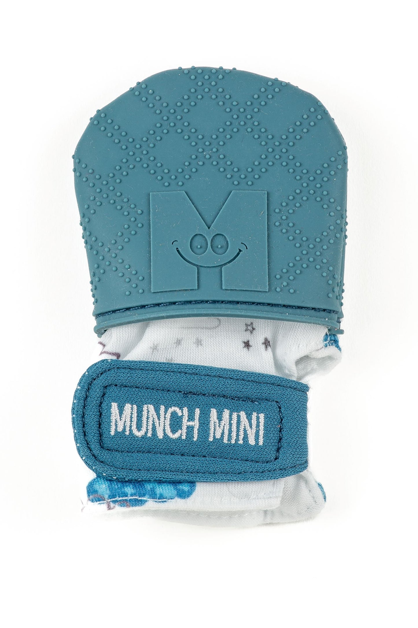 Munch Minis - Anti-scratch and Chew Mitts - Clouds Pacifiers & Teethers Malarkey Kids CA 