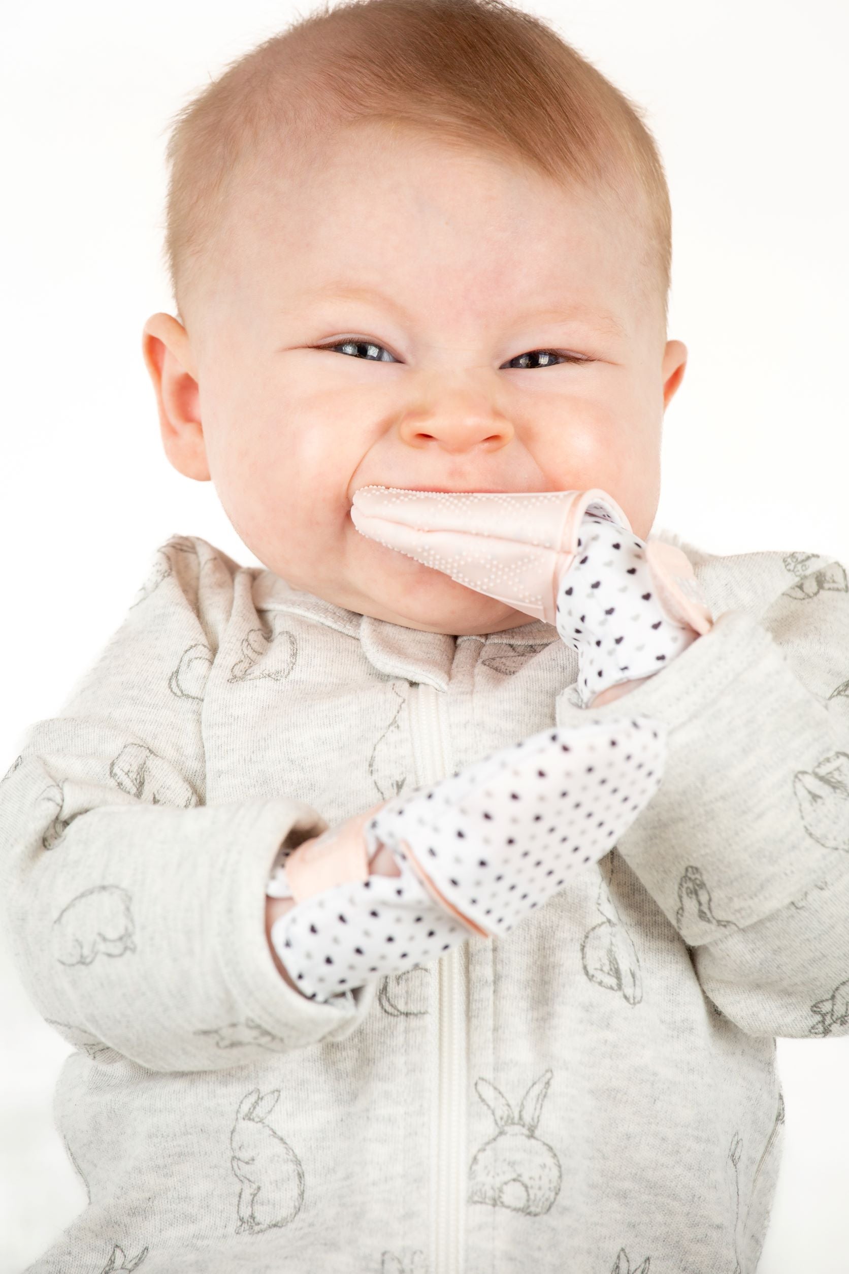 Munch Minis - Anti-scratch and Chew Mitts - Floral Wishes Pacifiers & Teethers Malarkey Kids CA 