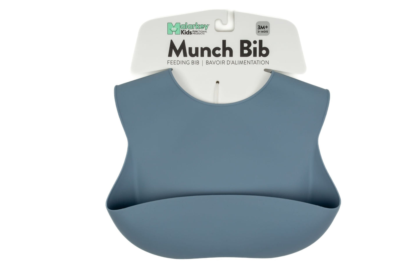Munch Bib - Earth Blue Baby & Toddler Malarkey Kids CA 
