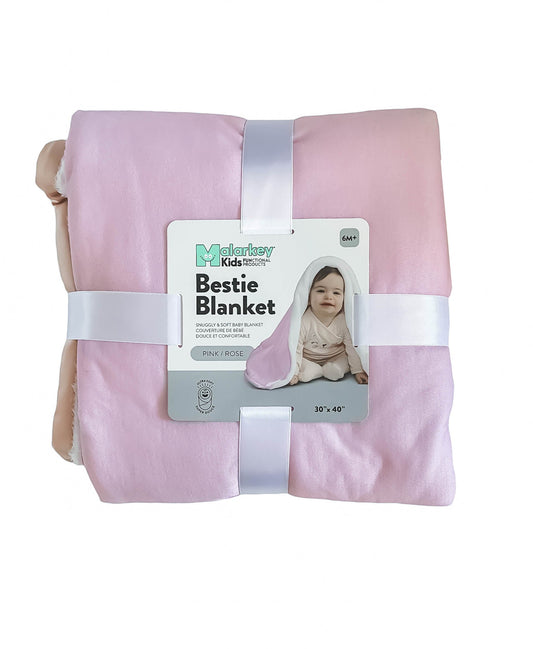 Bestie Blanket - Pink Malarkey Kids CA 