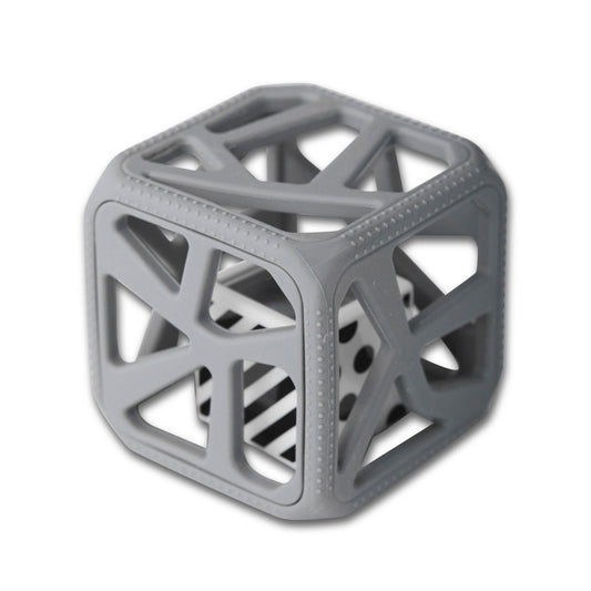 Chew Cube - Dark Grey Chew Cube Malarkey Kids 