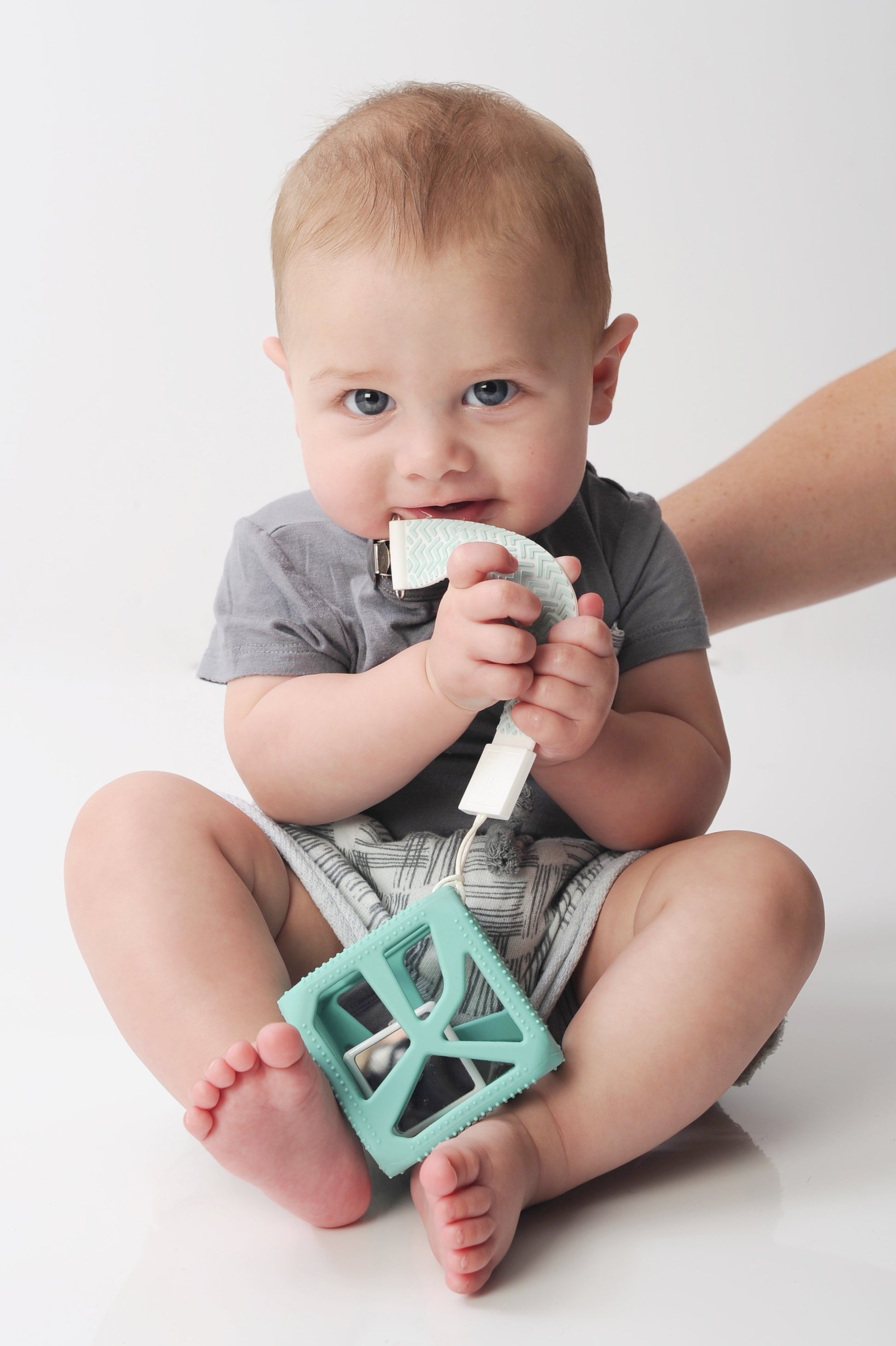 TEETHER TETHER - ZIGZAG Teether Tether Malarkey Kids CA 